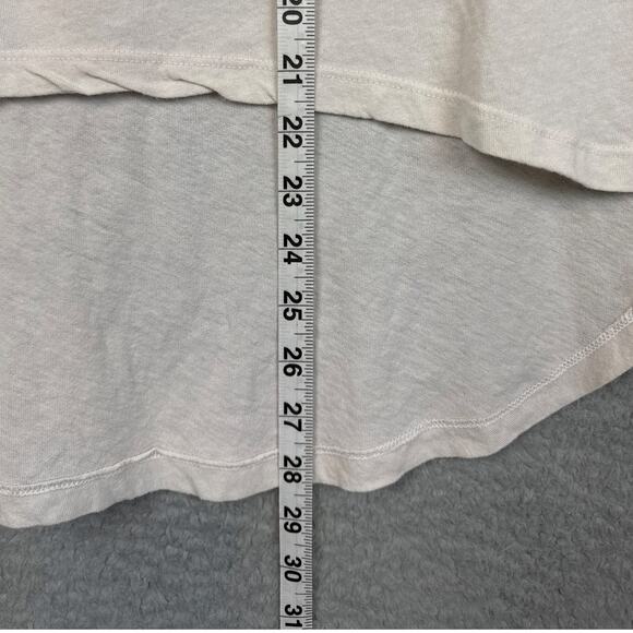 Frank & Eileen tee lab Womens Muscle Tee Hi Low Hem Vintage White Size XS NWOT - Picture 5 of 9